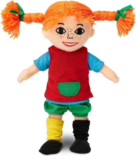 Miękka szmaciana lalka Pippi Pończoszanka 20 cm