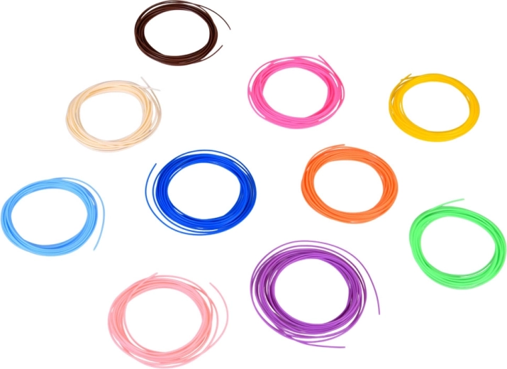 Szeroka paleta 10 kolorów dla maksymalnej kreatywności