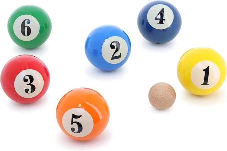 Vilac – drewniana gra w pétanque w stylu bilardowym
