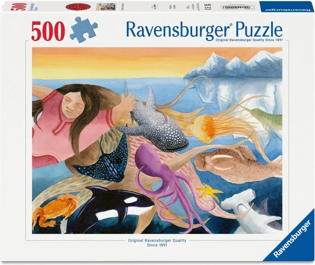 Puzzle Ravensburger Matka Morze 500 elementów