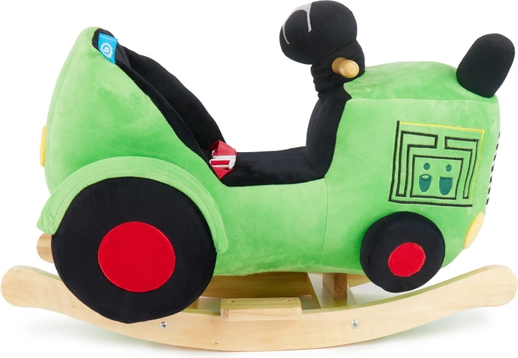 Miękkie wyściełanie i pas bezpieczeństwa