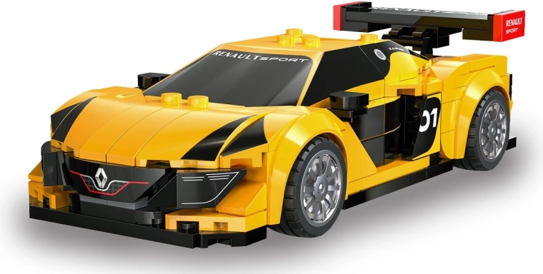 Zestaw konstrukcyjny CaDA Renault Sport RS.01 1:24 żółty