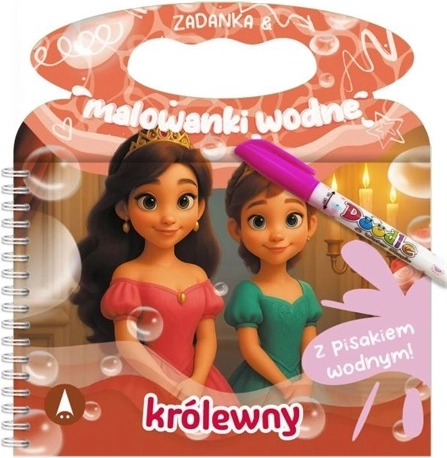Zagadki i wodne kolorowanki Królowe