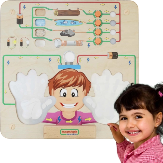 Masterkidz tablica edukacyjna – eksperyment z przewodnictwem