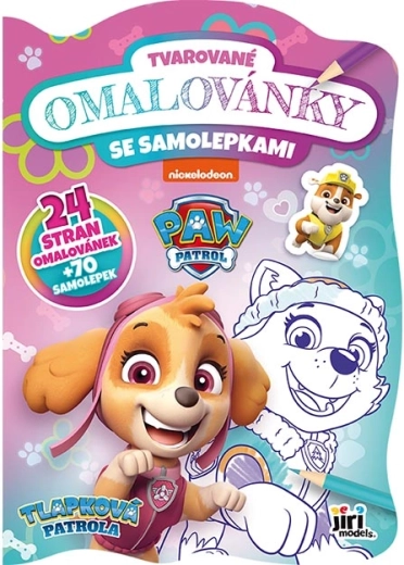 Omalowanki wycinane Psi Patrol
