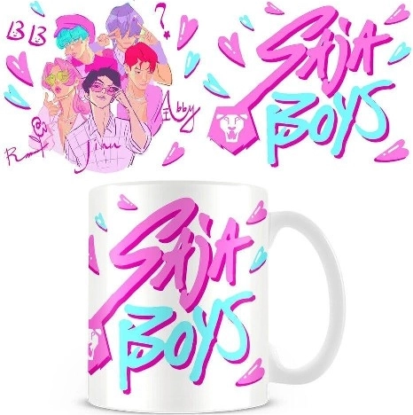 Ceramiczny kubek 325 ml K-POP Demon Hunters – Saja Boys