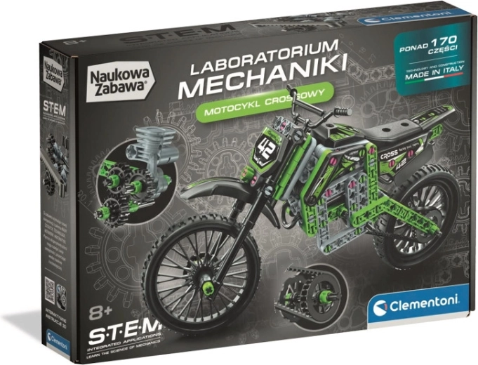 Mechanika laboratoryjna – zestaw konstrukcyjny motocross