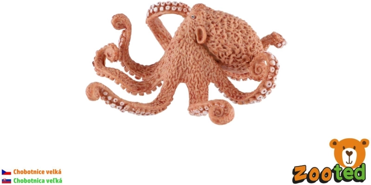 Plastikowa figurka ośmiornicy olbrzymiej 11 cm