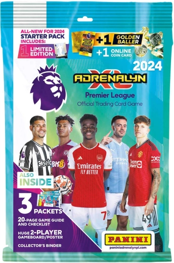 Panini Premier League Adrenalyn XL zestaw startowy kart kolekcjonerskich 2023/2024