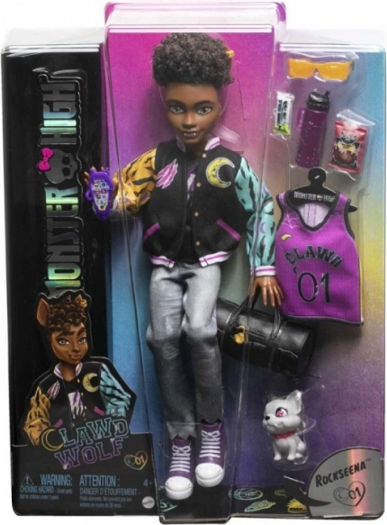 Monster High lalka Clawd Wolf