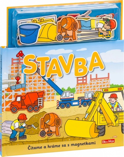 Budowa – książeczka z magnesami (wersja słowacka)