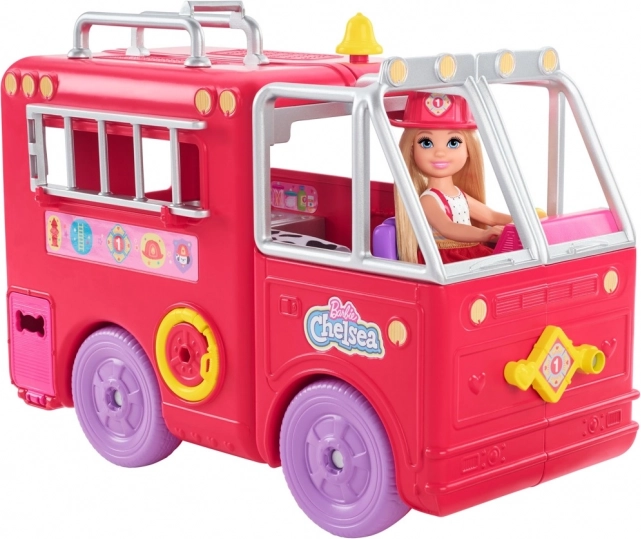 Wóz strażacki Barbie Chelsea