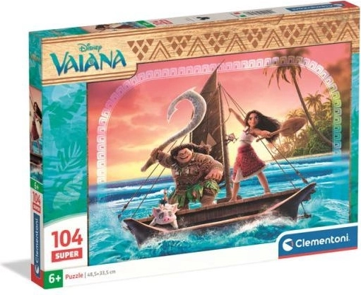 Puzzle Super Disney Vaiana 2, 104 elementy