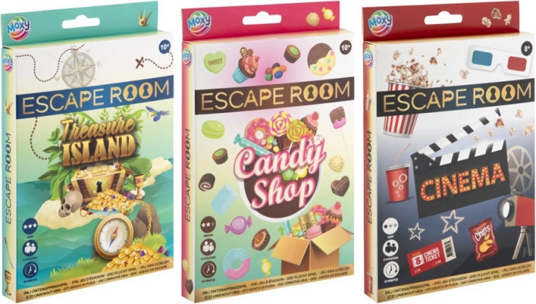 Gra planszowa Escape Room 18,5 × 14 cm