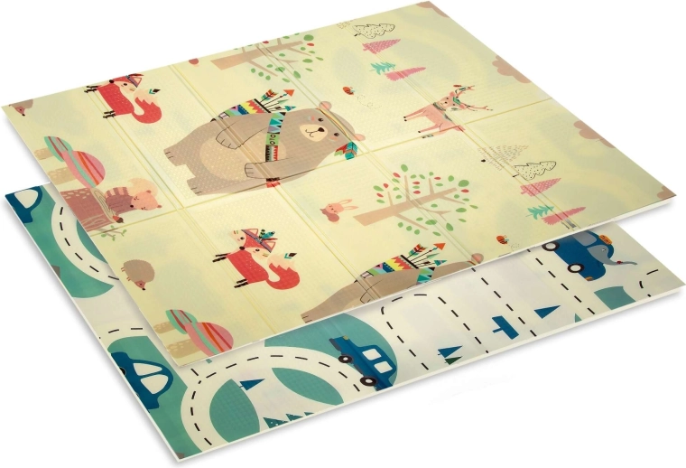 Dwustronny design do nauki i zabawy