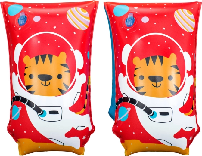 Wesoły motyw tygrysa astronauty