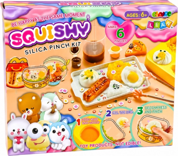 Wykona aż 6 figurek squishy