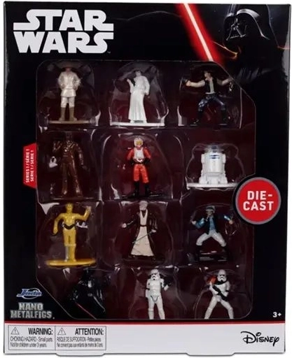 Jada Star Wars zestaw metalowych figurek 4 cm (12 szt.)