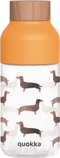 Butelka do picia Quokka Ice z motywem jamnika 570 ml