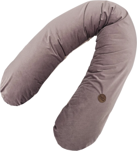 EKO poduszka do karmienia bawełniana Velvet dark pink 180 cm
