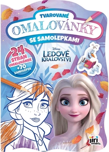 Omalowanki wycinane Kraina Lodu