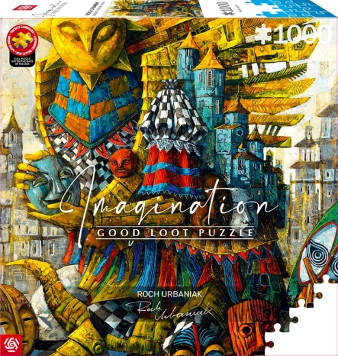 GOOD LOOT puzzle Imagination: Nikodem Szewczyk Krabonszcz – Słoneczny klaun, 1000 elementów