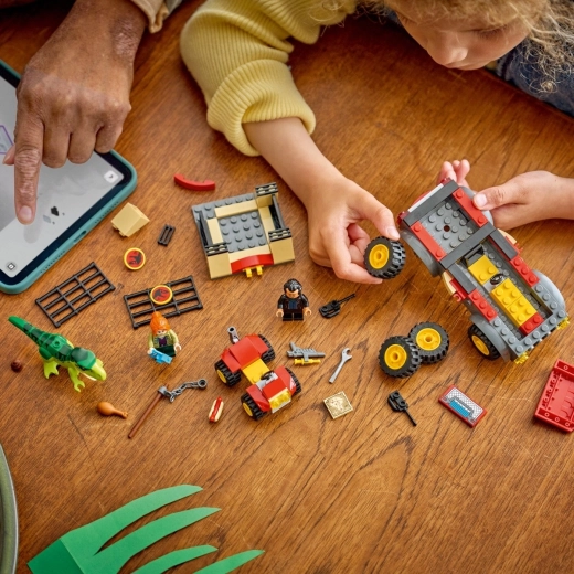 Łatwe budowanie dla dzieci od 4 lat + aplikacja LEGO Builder
