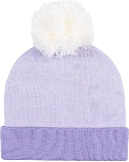 Stylowy biały pompon