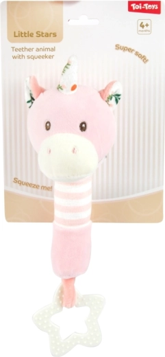 Urocze zwierzątko w różowych odcieniach