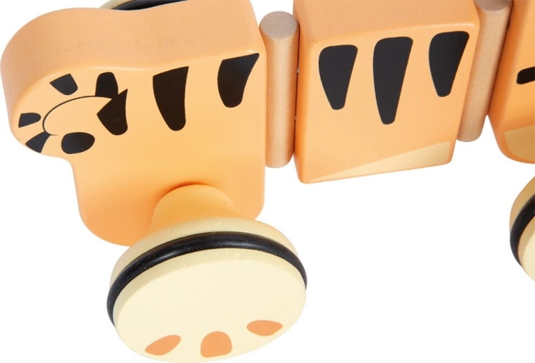 Elastyczne, trójdzielne ciało z falującym efektem