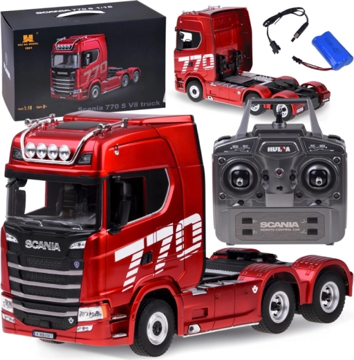 Licencjonowana ciężarówka RC Scania 770 S V8 zdalnie sterowana 1:18