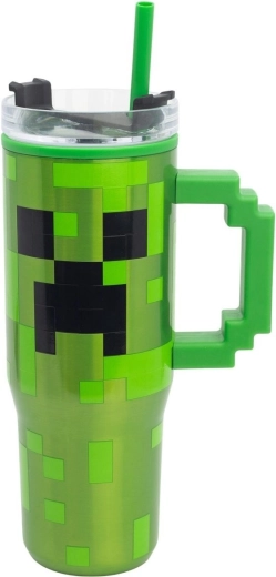 Kubek termiczny ze słomką Minecraft 770 ml