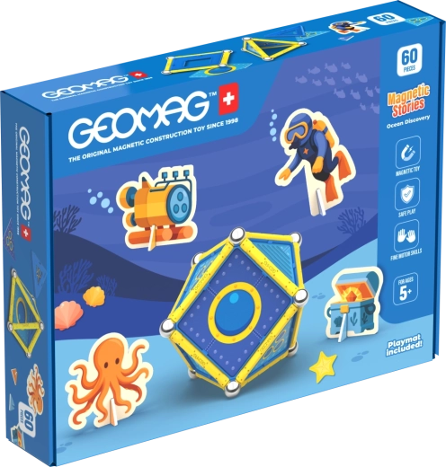 Geomag Magnetic Stories oceaniczna przygoda 60 elementów