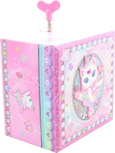 Tańcząca kotka i mechanizm muzyczny