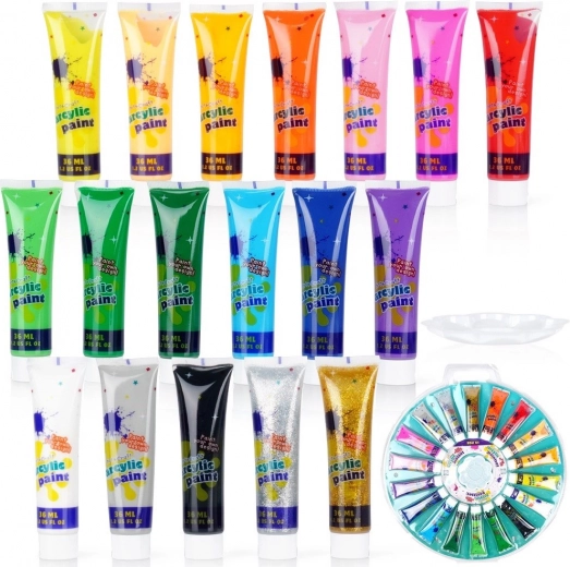 Paletka do mieszania odcieni w zestawie