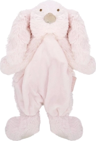 Pluszowy króliczek doudou różowy 28 cm