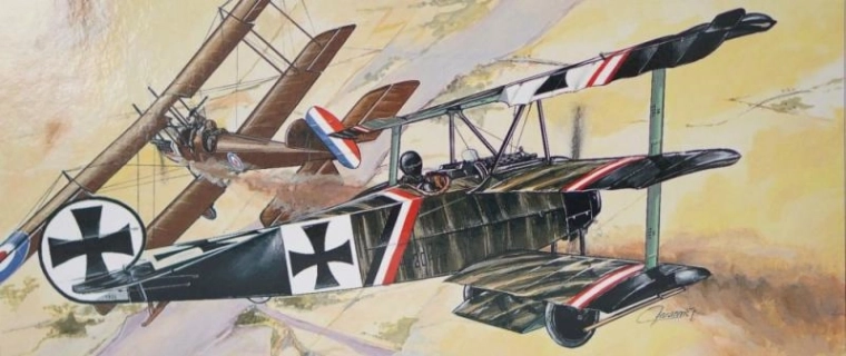 Model samolotu Fokker Dr.1
