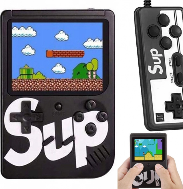 Retro kieszonkowa konsola do gier z 400 grami 3.0, wyjściem TV i gamepadem