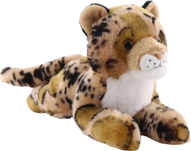 Pluszowy lampart leżący 25 cm