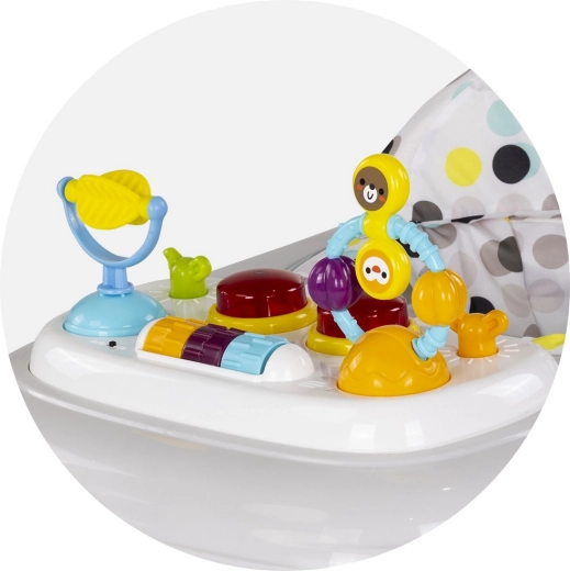 Zabawkowy panel dla zmysłów i małej motoryki