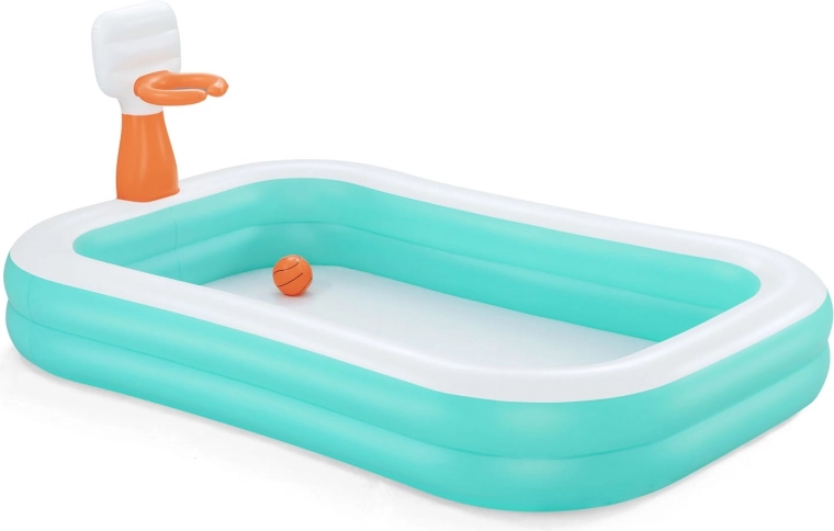 Zabawa z wbudowanym koszem