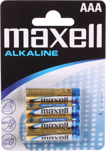 Baterie alkaliczne Maxell AAA LR03 1,5 V – 4 szt.