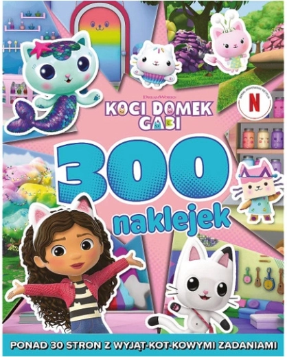 Koci Domek Gabi 300 naklejek