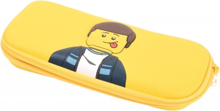 Żółty piórnik LEGO