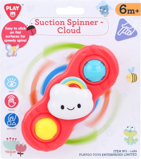 PlayGo przyssawny spinner Chmurka