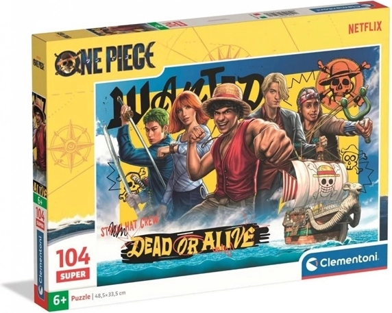 Puzzle Clementoni Super Color One Piece (Netflix) 104 elementy