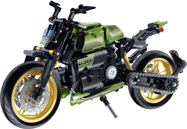 Realistyczny model z mechanicznymi detalami