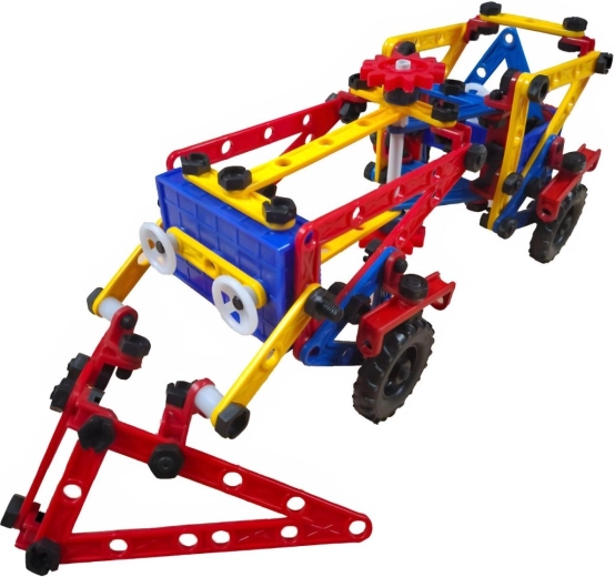 Jeżdżący model traktora