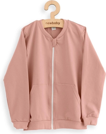 Dziecięca bluza dresowa New Baby Kindergarten różowa