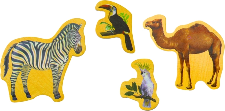 Mocne drewniane wykonanie dla małych rąk